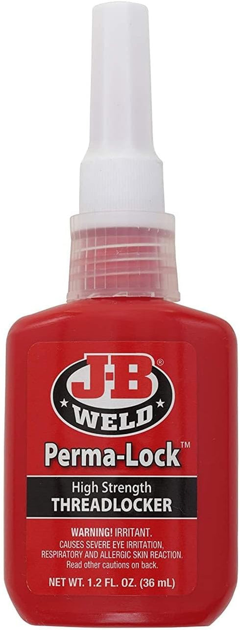 J-B Weld 27136 Perma-Lock High Strength Threadlocker - Red - 36 ml...