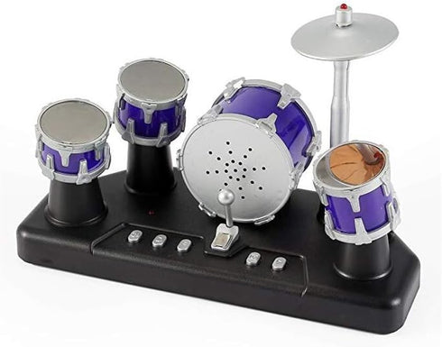 PowerTRC Finger Drum Set, Mini Electric Small Desktop Fun Novelty Accessories Instrument Game Party Favor with Lights & Sounds for Kids Adults...