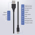 Replacement IFC-400PCU Camera USB Cable Compatible with Canon Rebel/PowerShot/EOS/DSLR/ELPH Digital Camera...