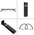 2 Pack Half Frame Reading Glasses for Men and Women Lightweight Computer Readers with Portable Case 1.75...