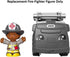 Replacement Part for Fisher-Price Little People to The Rescue Firetruck Playset - GGT34 ~ Replacement Fire-Fighter Figure...