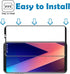 3D Curved Screen Protector for LG V30, (2pcs) Ultra Clear Anti-Stracth Full Cover Screen Protector Tempered Glass for LG V30 H931 US998 AS998 H930...