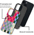 SEized Case Compatible with for iPhone 14,Colorful Checkerboard Phone Case for Girl Women Boy Men,Durable Protection Case for iPhone 14...