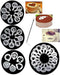 38 Cookie Stencils + Latte Art Pen, Cake Decoration Templates for Coffee, Cappuccino & More...