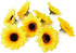 HUIANER Artificial Sunflower Heads, 2.8" Fake Simulation Sunflower Head for Wedding Home Party Cake Decoration 30PCS...