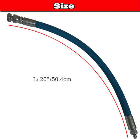 SHOOSHINE Upgraded Engine 10mm Oil Drain Changing Hose, Drain Oil Aid Tool, M10x1.25 mm, 20" Length...