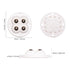 Self Adhesive Wheels 4pcs Mini Swivel Adhesive Caster Wheels Self-Adhesive Caster Sticky 360 Degree Rotary Stainless Steel Casters for Small Appli...