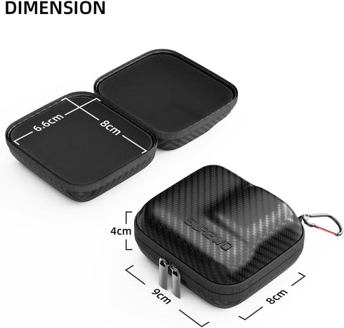 SUREWO Hard Carrying Case for GoPro Hero 13, Mini Hard Shell Carrying Case Travel Portable Storage Bag for GoPro Hero 12/11/10/9/8/7/6/5/4,DJI Osm...