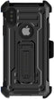 Ghostek Iron Armor Rugged iPhone Xs Case with Belt Clip Holster and Kickstand (Black)...