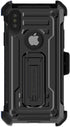 Ghostek Iron Armor Rugged iPhone Xs Case with Belt Clip Holster and Kickstand (Black)...
