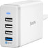 SooPii 40W USB Charging Station,4 Port USB Charger Station with One Port QC 3.0 for Multiple Devices,4 Mixed Charging Cables Included,Compatible w...