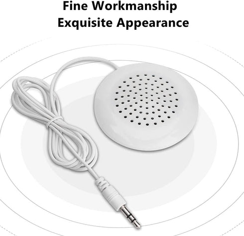 Lazmin112 Portable DIY Pillow Speaker,3.5mm Plug Mini Stereo Desktop Speaker for MP3, MP4,CD Player,Mobile Phone,Sound Amplifier,Computer Mobile P...