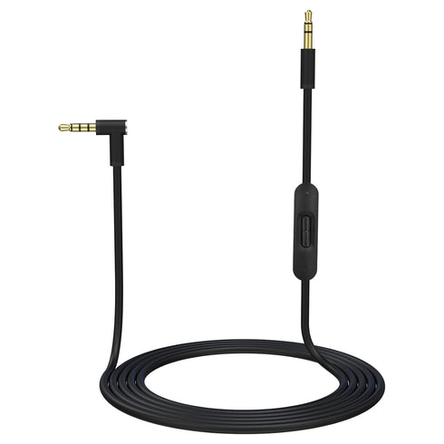 Replacement Audio Cable Cord Wire with in-line Microphone and Control Compatible with Beats Headphones Solo, Studio, Pro, Detox, Wireless, Mixr, E...
