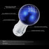 J2 Engineering J2-SK-010-BL 2-Piece Ball Teardrop Style Aluminum 6-Speed Manual Transmission Shift Knob with Thread Adapters Fits M8 M10 M12,Blue/...