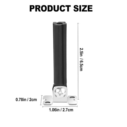 Adjustable Angle Connectors,Baluster Swivel Connectors with Screw for Installation of 1/2" Square Balusters balusters for staircase interior 10 Pa...