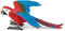 Safari Ltd. Green-Winged Macaw Figurine - Lifelike, Hand-Painted 4.5" Model Figure - Fun and Educational Toy for Boys, Girls & Kids Ages 3+...