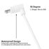 16.4FT/5M L-Shape Micro USB Extension Cable Compatible with WYZE Cam Pan V3, 90 Degree Extension Charging Cable Power Your WYZE Cam Pan V3 Continu...