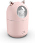 Portable Small Humidifier, 300ml Mini Cool Mist Humidifier with Night Light, USB Personal Humidifier Auto Shut-Off, Ultra-Quiet, 2 Spray Modes, Su...