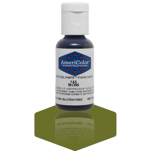AmeriColor, Moss, 0.75 Ounce Bottle, Soft Gel Paste Food Color...