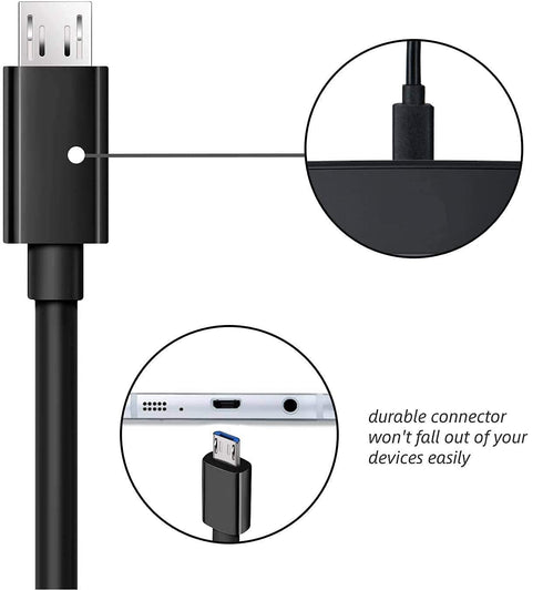 DEEGO Charging Cable for Samsung Galaxy S7, 2Pack 6Ft 10Ft Long Charger Cable, Android Phone Fast Charger Cord for Samsung Galaxy S7 S6 Edge,Note ...