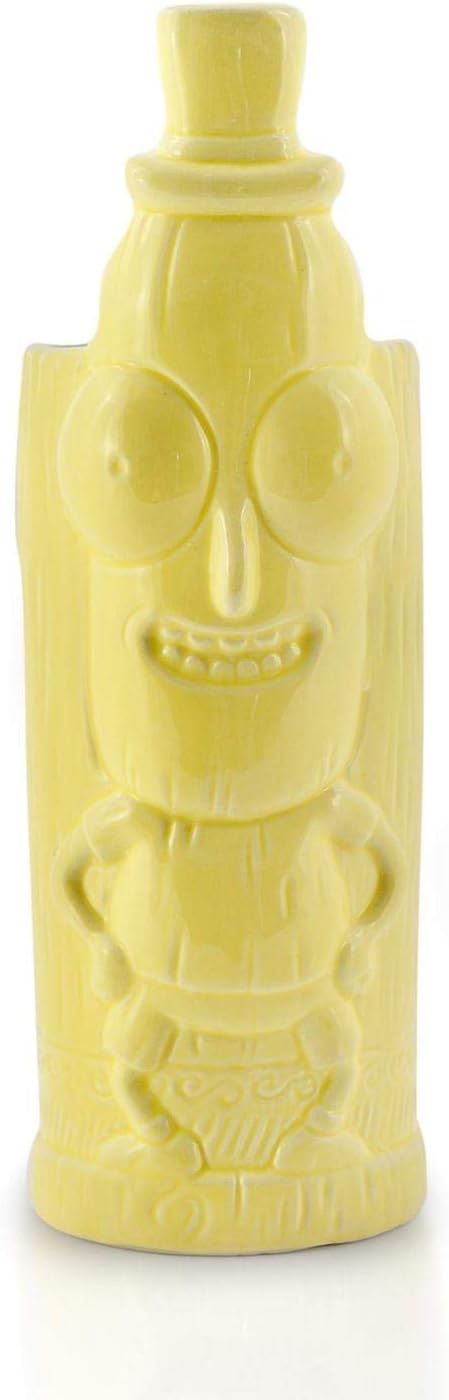 Geeki Tikis Rick & Morty Mr. Poopy Butthole Mug | Official Rick & Morty Tiki Style Ceramic Cup | Holds 12 Ounces...