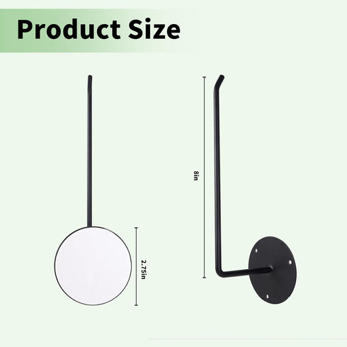 Hat Racks for Baseball Caps 2 Pack, Stainless Steel Adhesive Hat Holder Organizer Wall Mount, Strong Hat Storage Organizer for Baseball Cap Use Ad...
