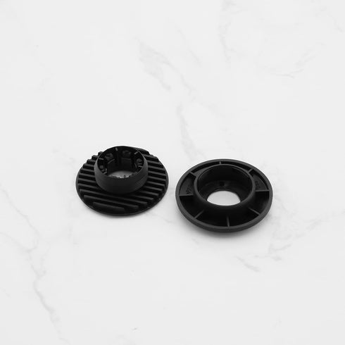 8Sets Car Floor Mat Clip Fixings Round Fasteners Grips Floor Mats Attachment Clip Compatible with Volvo Compatible with Mazda Black...