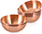 8 Pack 3.5inch Stainless Steel Sauce Dishes Mini Individual Saucers Bowl Round Seasoning Dishes Sushi Dipping Bowl Appetizer Plates, Rose Gold...