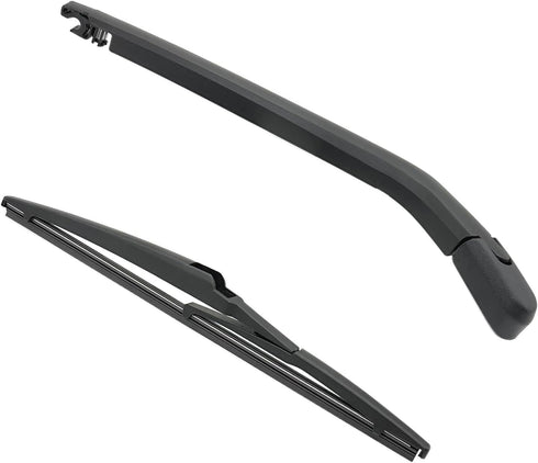 Rear Wiper Blade Arm Set Replacement for Toyota Yaris 2007-2014, Scion XB 2008-2015 Back Glass Wipers, Factory OE Style Rear Windshield Wiper Arm ...