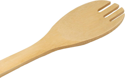 Bamboo Serving/Cooking Utensils - B16 - Cooking Spoon with Teeth - 5 Pieces...