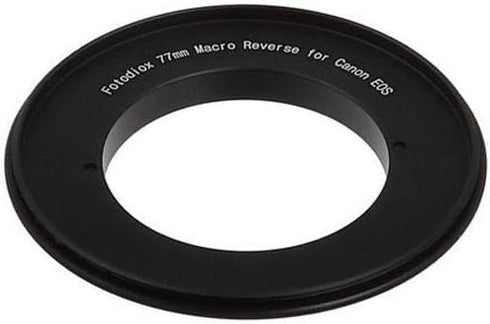 Fotodiox 77mm Macro Reverse Mount Adapter for using Canon EOS camera with 77mm filter thread lens...