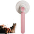 1 Pcs Cat Grooming Brush, Cat Brush Cats Grooming Dematting Comb Self Cleaning Slicker Brushes for Dogs Cats Pet for Shedding Remove Undercoat Mat...