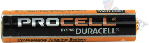 Duracell Procell AAA Alkaline Battery - Box of 24 (PC2400 PC-2400)...