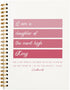 Christian Bible Verse Journaling Notebook - Christian Gifts for Women, Scripture Journal Prayer Notebook for Note Taking Church Work, Hardcover Sp...