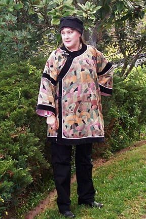Chinese Jacket Sewing Pattern Folkwear 114 Sizes 6 to 16 (Bust 31 to 44) Included...