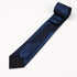 Men's Blue Black Gradient Striped Necktie 2.75 Inches Ties for Men + Gift Box...