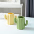 Silicone Pen Holder Cactus Pencil Holder Cute Pens Cup for Desk for Kids Office Decor Desk Accessories Pen Pot Desk Organizer (Green,2 Pack)...