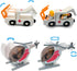 Kids Educational Wooden Train Track and Medical Rescue Vehicle Building Set, Wooden and Plastic Toys for Boys and Girls (Rescue kit)...