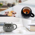 Koolkatkoo Cute Ceramic Cat Coffee Mug 12 oz Cat Lovers Kitty Tea Mugs Gifts for Women Girls Black...