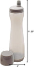 Pancake Batter Dispenser Pen, Easy Squeeze Bottle Baking Drip Proof Silicone Nozzle and Measurement Marker Plastic Condiment Bottles Pancakes, Waf...