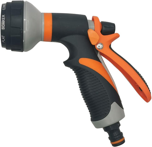 High Pressure 8 Pattern Adjustable Foam Sprayer Kit with for Car Washing & Home Cleaning Set of 5...