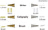 Kuretake Zig Gold and Silver pens Assortment Set, Professional Quality for Artist, Christmas Card, Brush Lettering, Illustration, Card Making, Wri...