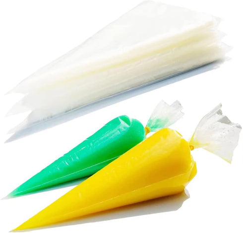 Piping Bags Disposable-100Pcs 12Inch Pastry Bags for Royal Icing and Cake Decorating-Thickened,Non-slip for all Your Frosting Piping Needs,Cakance...
