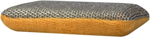 Home Basics Multi-Purpose Dual Action Microfiber Scrubbing Sponges (1)...