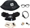 niannyyhouse 20cm Plush Doll Clothes Hat Long Sleeve T-Shirt Pants Glasses Necklace Shoes Demon Outfit 8in Doll Accessories...