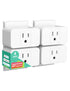 meross Wi-Fi Smart Plug Mini, 15 Amp & Reliable Wi-Fi Connection, Support Alexa, Google Home, Remote Control, Timer, Occupies Only One Socket, 2.4...