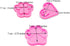 3pc Glossy Resin Silicone Paw Print Molds DIY Making Keychain, Heart with Paw Cutout Epoxy Mold with 10PC Key Ring(DY0129+DY0292+DY0404)...