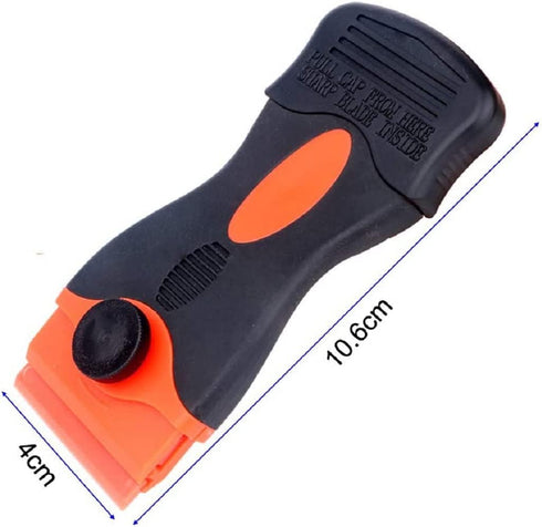 Plastic Razor Blade Scraper 20PCS Plastic Razor Blades,3 Kinds of Two-Way Scratch Free Plastic Scrapers,Plastic Scraper for Sticker Scraper Remove...