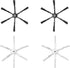 4Pcs Hexagon Side Brushes Compatible for Roborock Q Revo Self-Cleaning Sweeping Robot Vacuum Cleaner P10 Replacement Parts Accessories...