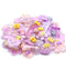 50 Pcs Random Slime Charms Bulk DIY Craft Making Resin Making Resin Flat Back Slime Making Supplies for DIY Scrapbooking Crafts (Purple)...